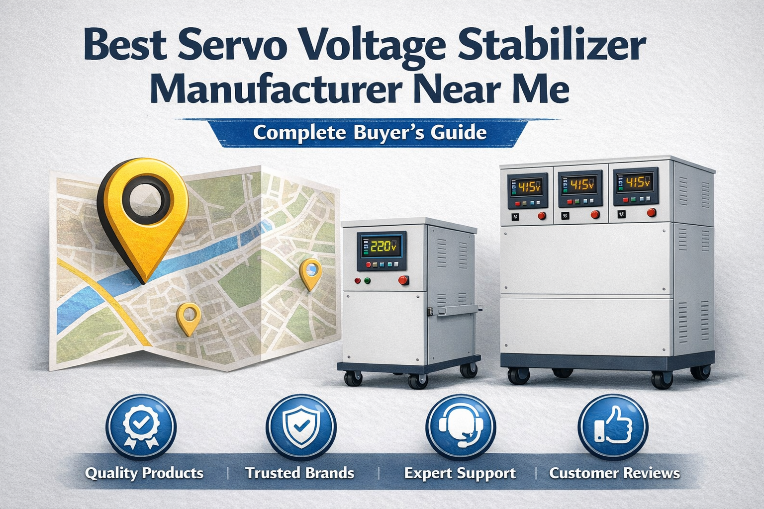 Best Servo Voltage Stabilizer Manufacturer Near Me—Complete Buyer’s Guide
